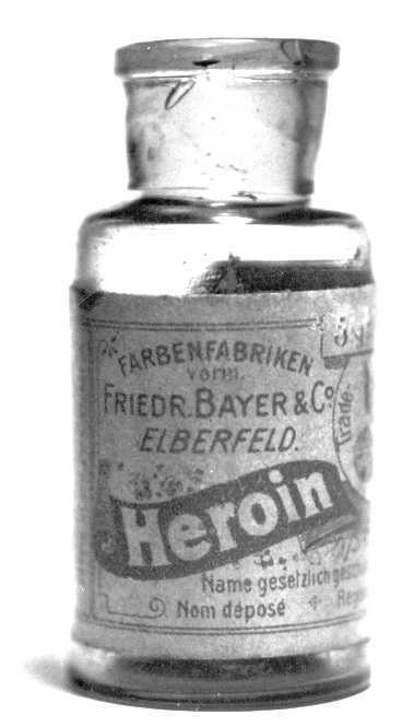 Bayer Heroin bottle